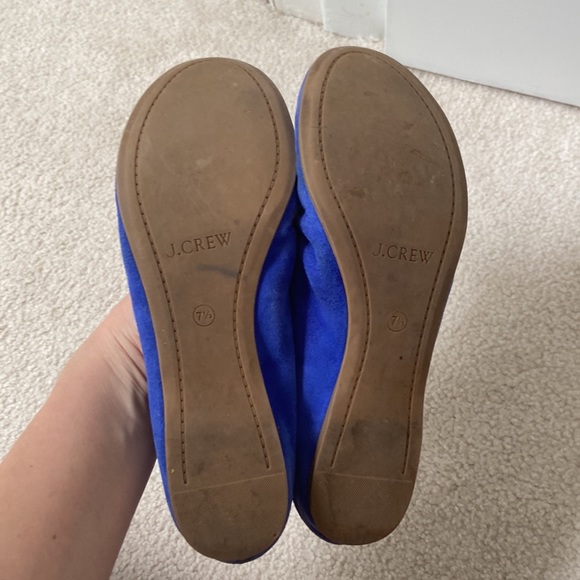 J crew suede flats - Picture 2 of 4